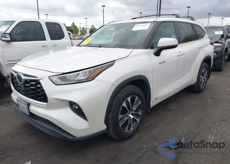 2020 Toyota Highlander Hybrid Xle from USA, damaged, VIN 5TDHBRCH3LS511156